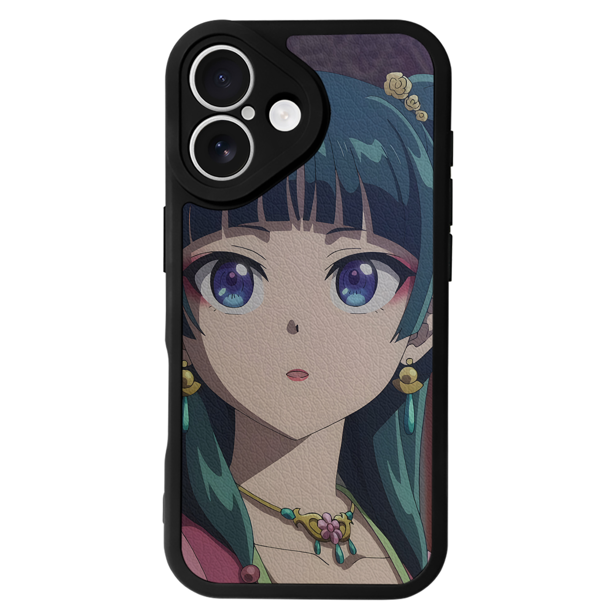 薬屋のひとりごと The Apothecary Diaries 【iPhone 16シリーズ対応】シリコンスマホケース（レザー調） 材質：シリコン